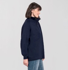 Bluza raglanowa Iconic Premium z krótkim zamkiem (rozmiary: 3XL, 4XL) 70/30 CiCLO®