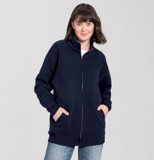 Bluza raglanowa Iconic Premium z długim zamkiem 70/30 CiCLO®