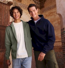 Bluza z kapturem na zamek Iconic Premium (rozmiary: 3XL, 4XL) 70/30 CiCLO®