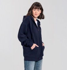 Bluza z kapturem na zamek Iconic Premium (rozmiary: 3XL, 4XL) 70/30 CiCLO®