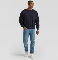 Bardzo gruba bluza bez kaptura (rozmiary: 3XL, 4XL) Supercotton™ 70/30