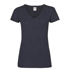 LADIES` VALUEWEIGHT V-NECK T 61-398-0 / 0613980 F85