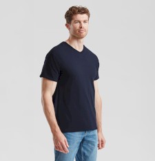 Męska koszulka Valueweight w serek (rozmiary: 3XL, 4XL, 5XL)