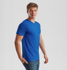Męska koszulka Valueweight w serek (rozmiary: 3XL, 4XL, 5XL)