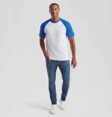 Męski T-shirt bejsbolowy Valueweight