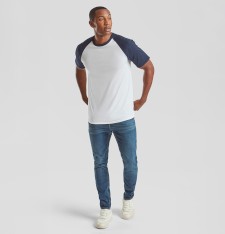Męski T-shirt bejsbolowy Valueweight