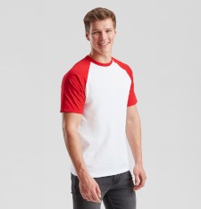 Męski T-shirt bejsbolowy Valueweight