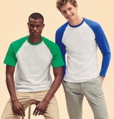 Męski T-shirt bejsbolowy Valueweight