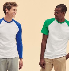 Męski T-shirt bejsbolowy Valueweight