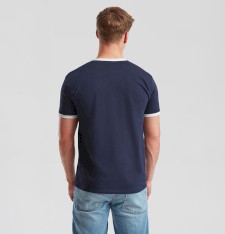 Męski T-shirt ringer Valueweight