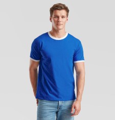 Męski T-shirt ringer Valueweight