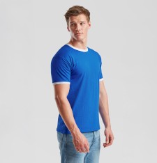 Męski T-shirt ringer Valueweight