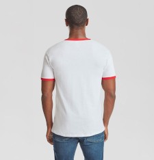 Męski T-shirt ringer Valueweight