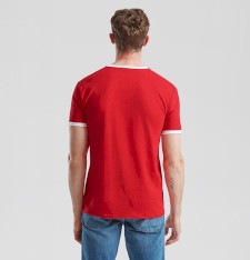 Męski T-shirt ringer Valueweight