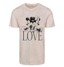 LADIES MINNIE LOVES MICKEY TEE MC584 [BY090] E12