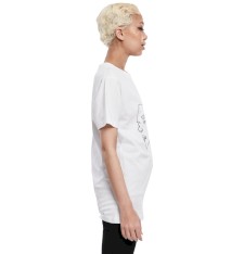 Damski T-shirt z grafiką: 2 twarze 1 linia Damski T-shirt z grafiką: 2 twarze 1 linia