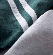 Bluza NuBlend® Varsity bejsbolowa z kapturem unisex Bluza NuBlend® Varsity bejsbolowa z kapturem unisex