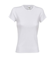WOMEN´S RIBBED T-SHIRT SARA 04814 G27