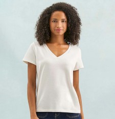 WOMEN´S V-NECK T-SHIRT REGENT 04766 G13