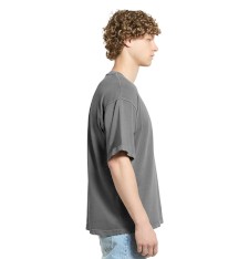 Bardzo gruby T-shirt barwiony pigmentowo unisex