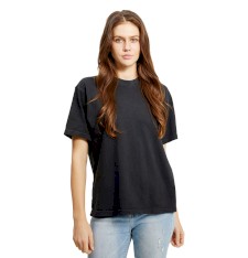 Bardzo gruby T-shirt barwiony pigmentowo unisex