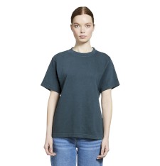 Bardzo gruby T-shirt barwiony pigmentowo unisex