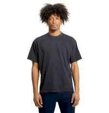 Bardzo gruby T-shirt barwiony pigmentowo unisex