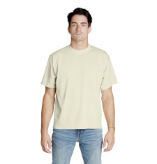 Bardzo gruby T-shirt barwiony pigmentowo unisex