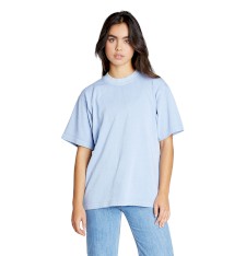 Bardzo gruby T-shirt barwiony pigmentowo unisex