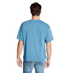 Bardzo gruby T-shirt barwiony pigmentowo unisex
