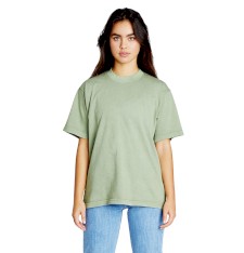 Bardzo gruby T-shirt barwiony pigmentowo unisex