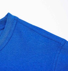 Gruby męski T-shirt organiczny Luxury