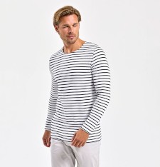 MEN´S MARINIÈRE COASTAL LONG SLEEVE TEE AQ070 G70