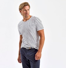 MEN´S MARINIÈRE COASTAL SHORT SLEEVE TEE AQ072 G72