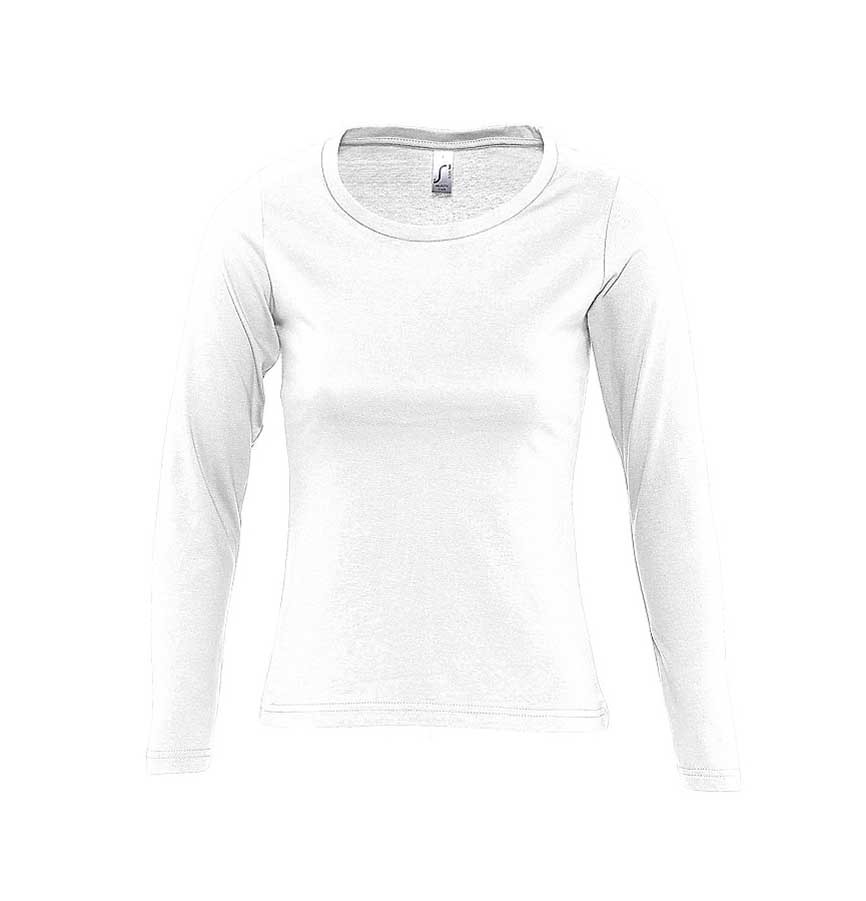WOMENS LONG SLEEVES-T MAJESTIC 11425 515