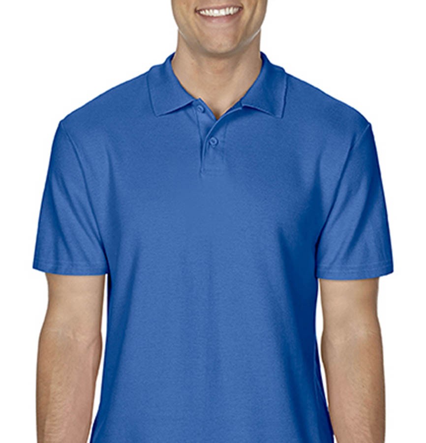 SOFTSTYLE® ADULT DOUBLE PIQUE POLO 64800 818