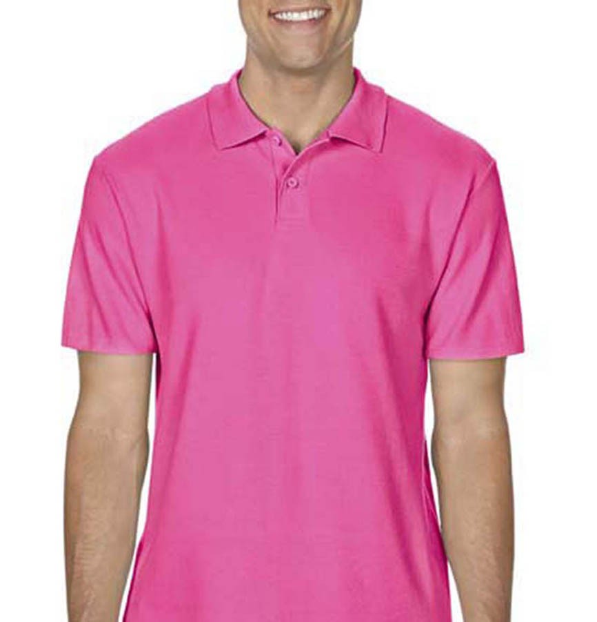 SOFTSTYLE® ADULT DOUBLE PIQUE POLO 64800 819