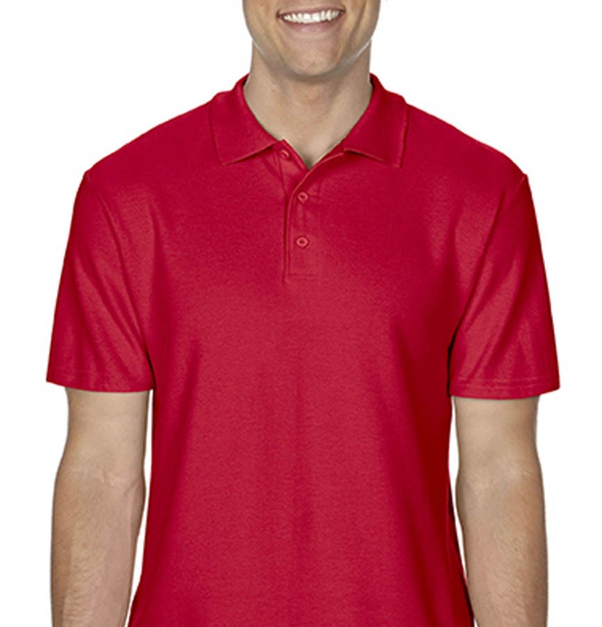 SOFTSTYLE® ADULT DOUBLE PIQUE POLO 64800 819