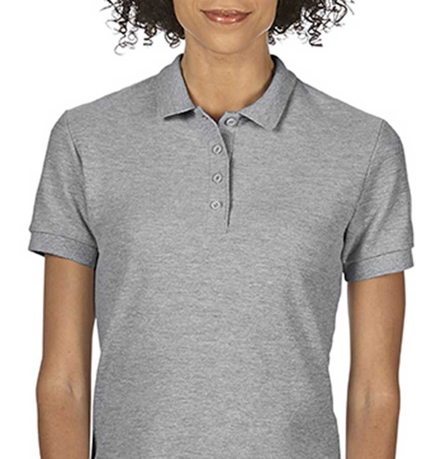 SOFTSTYLE® LADIES DOUBLE PIQUE POLO 64800L 820