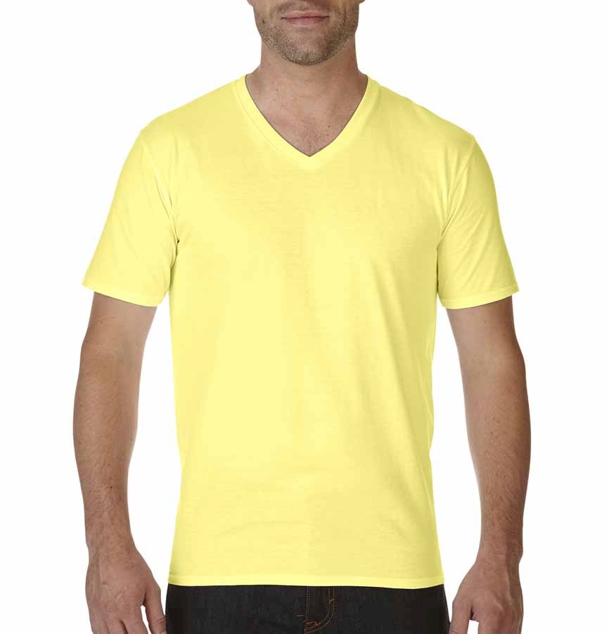 PREMIUM COTTON ADULT V-NECK T-SHIRT 41V00 816