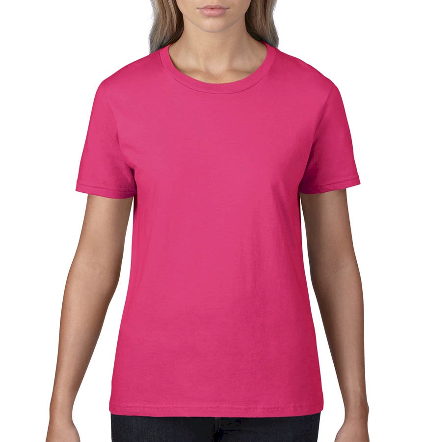 PREMIUM COTTON LADIES` T-SHIRT 4100L 815