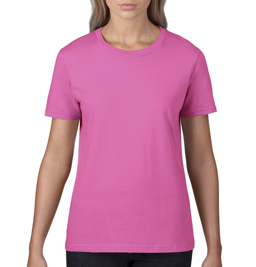 PREMIUM COTTON LADIES` T-SHIRT 4100L 815