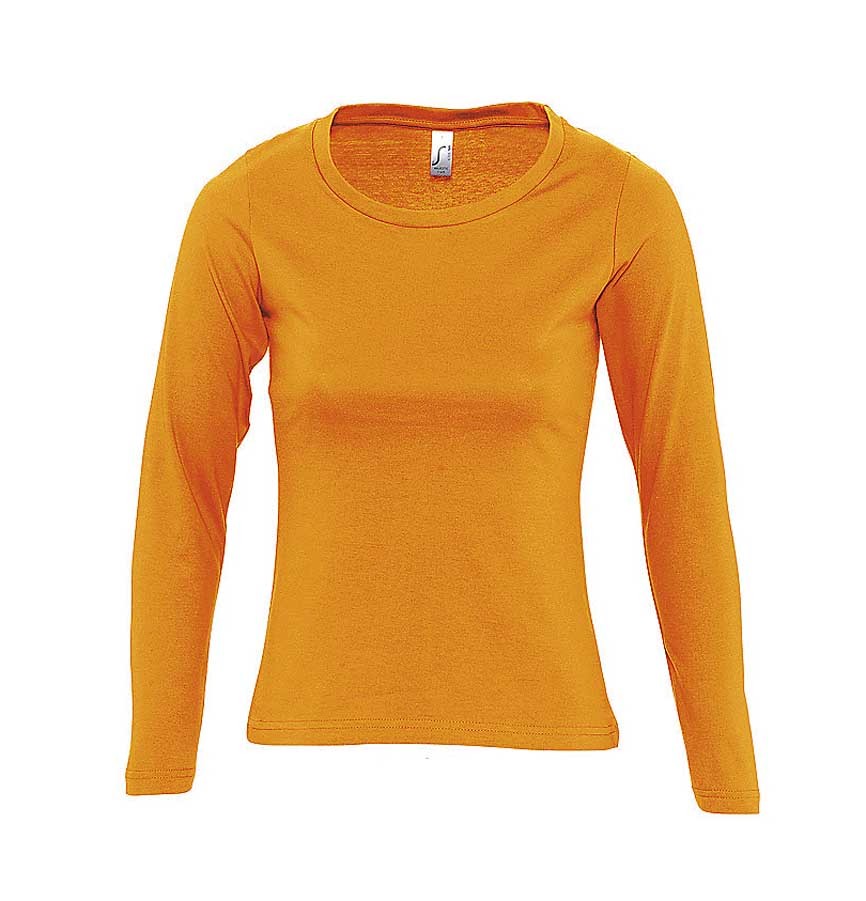 WOMENS LONG SLEEVES-T MAJESTIC 11425 515