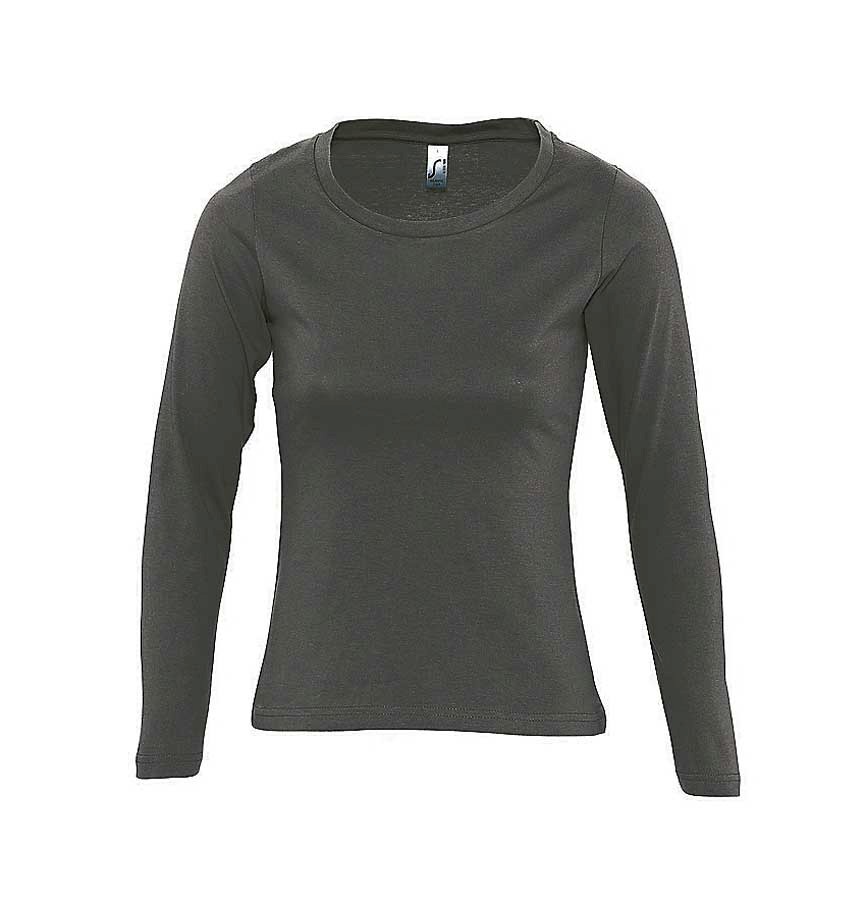 WOMENS LONG SLEEVES-T MAJESTIC 11425 515