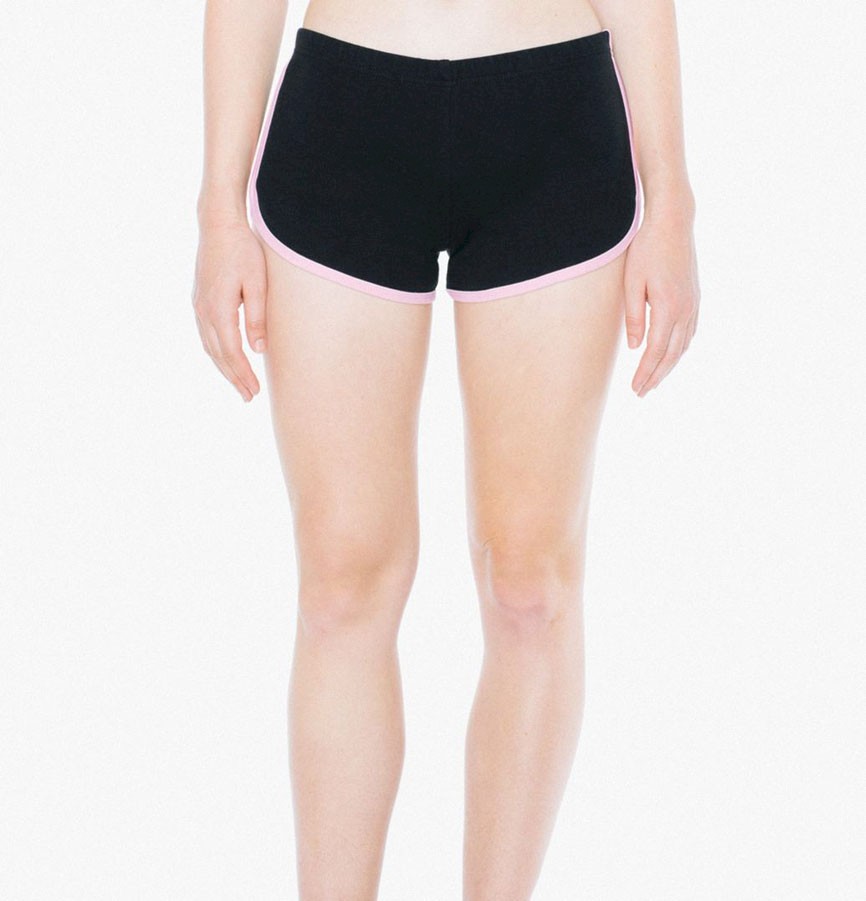 WOMEN`S INTERLOCK RUNNING SHORTS 7301W 529