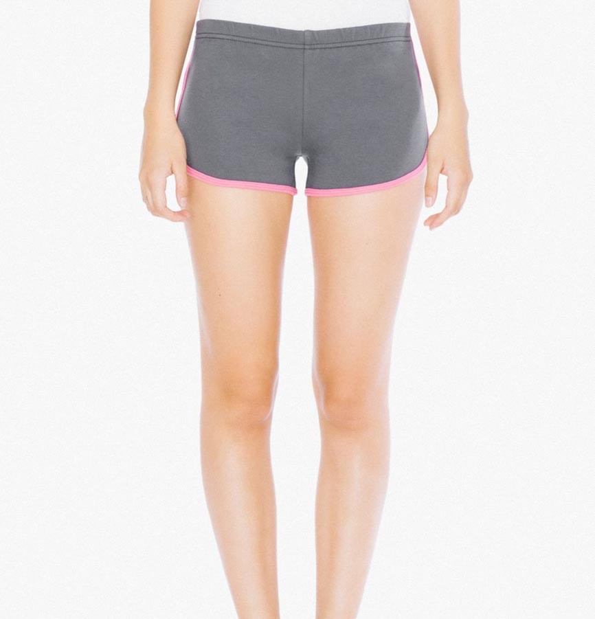 WOMEN`S INTERLOCK RUNNING SHORTS 7301W 529