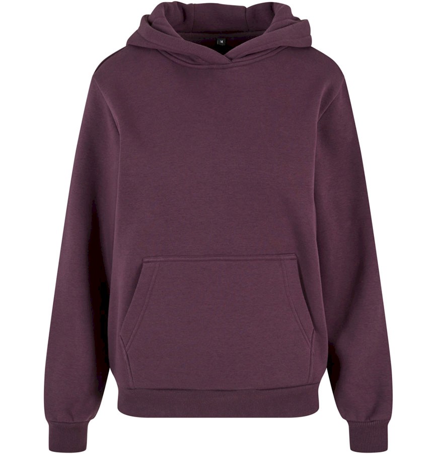 LADIES FLUFFY HOODY BY289 E89