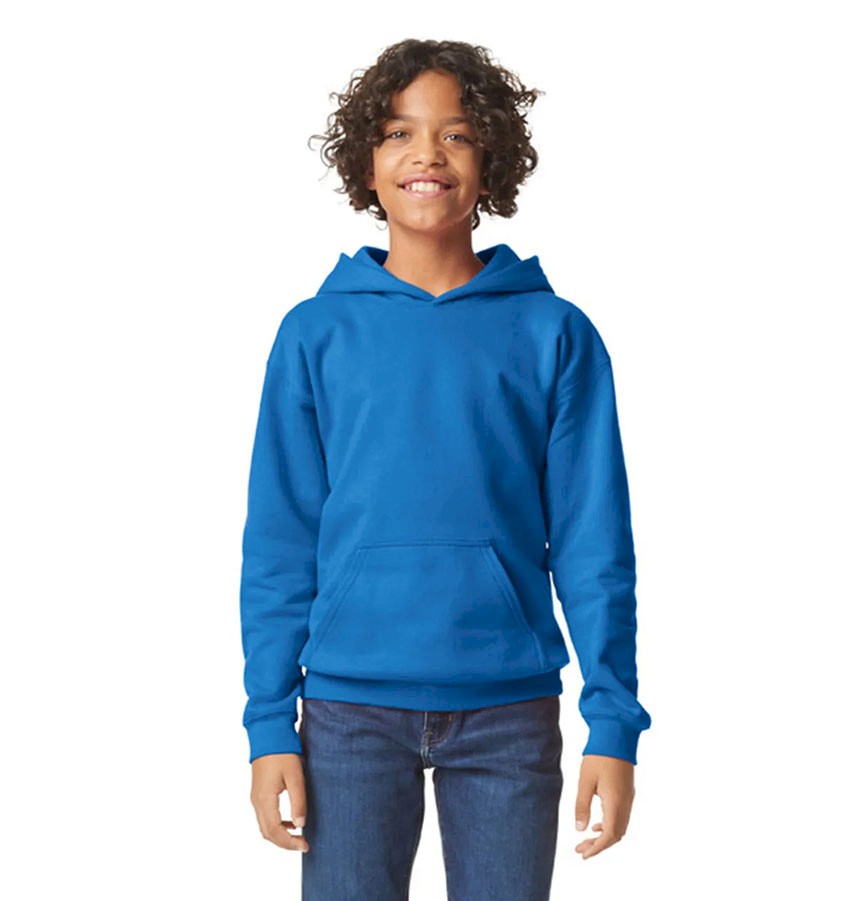 MIDWEIGHT FLEECE YOUTH HOODIE SOFTSTYLE™ SF500B E69