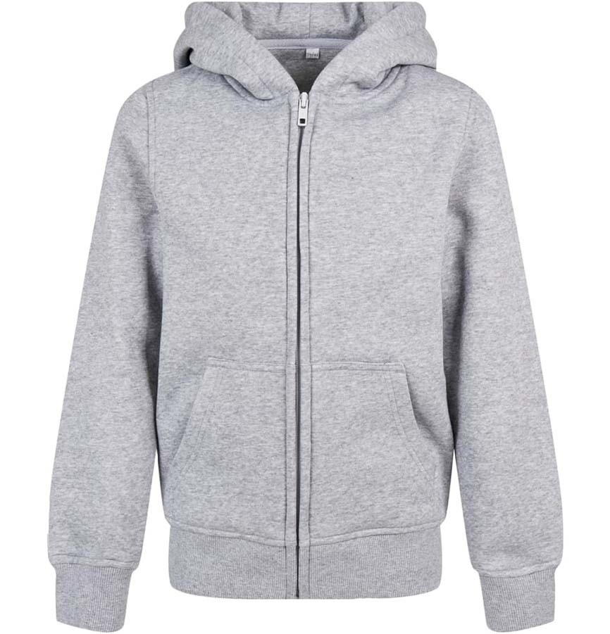 ORGANIC BASIC KIDS ZIP HOODY BY188 E71