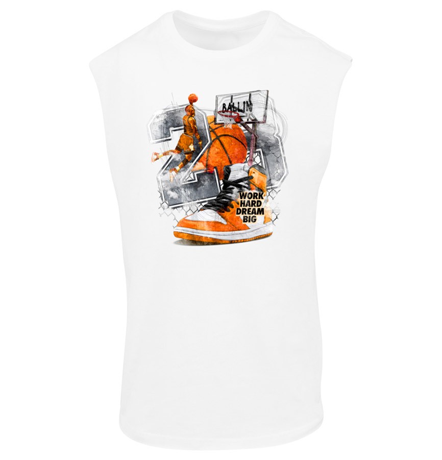 VINTAGE BALLIN SLEEVELESS TEE MT3456 F27